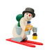 45821 Graupner Tree Ornament Skiing Snowman 01