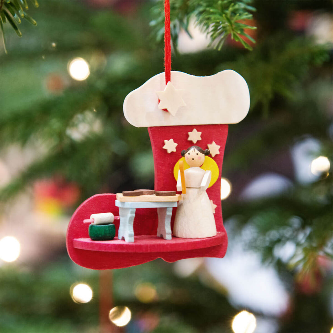 46510 Graupner Christmas Tree Ornament Boot Angel Baking