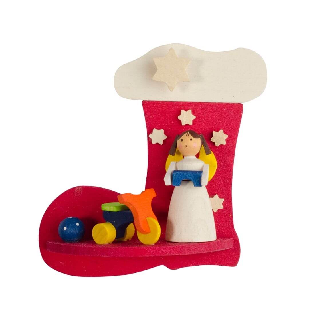 46530 Graupner Christmas Tree Ornament Angel and Tricycle