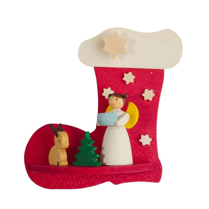 46540 Graupner Christmas Tree Ornament Boot Angel and Rabbits