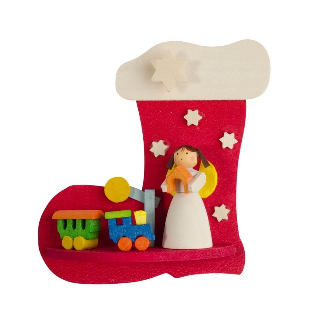 46550 Graupner Christmas Tree Ornament Boot Angel and Train