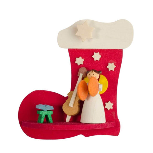 46560 Graupner Christmas Tree Ornament Boot Angel and Musical Instruments