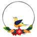 49320 Graupner Christmas Tree Ornament Ring with Bird