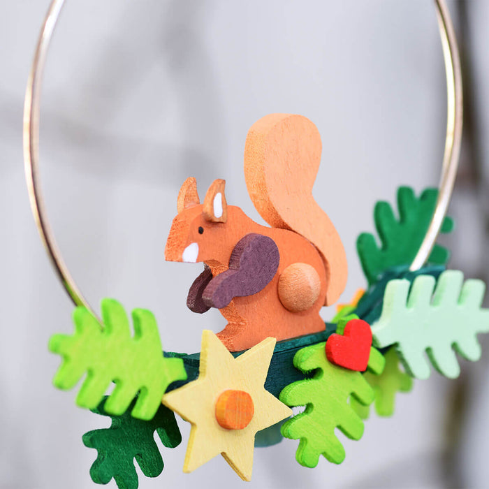 49330 Graupner Christmas Tree Ornament Ring with Squirrel