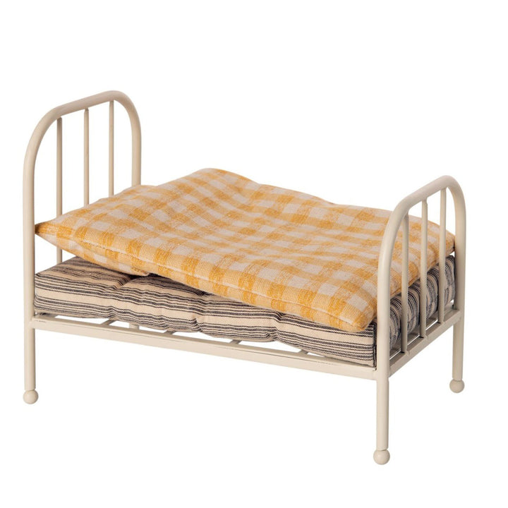 Maileg Yellow Vintage Bed for Junior Teddy bear from Australia