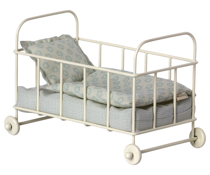 Maileg Micro Cot Bed Blue from Australia