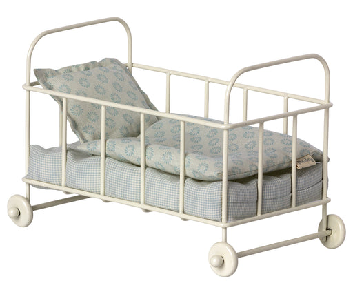 5011111801 Maileg Micro Cot Bed Blue
