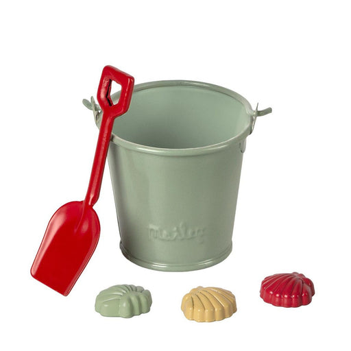 Maileg Miniature Beach Toys Bucket, Shovel, and Shells from Australia