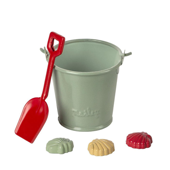 Maileg Miniature Beach Toys Bucket, Shovel, and Shells from Australia