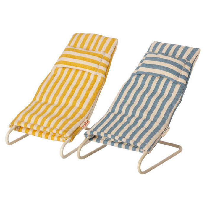 Maileg mouse beach chair set 01