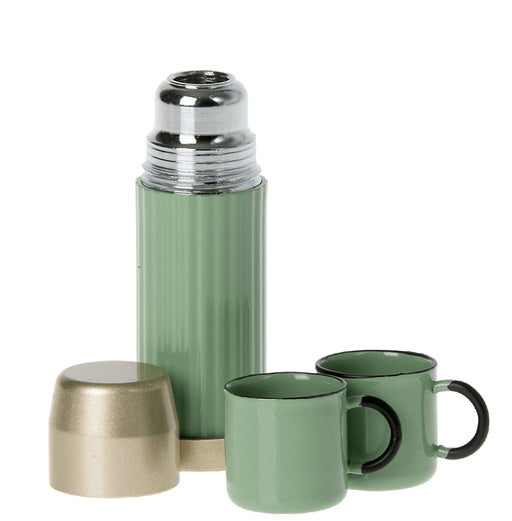 5011211400 Maileg Miniature Thermos and Cups Mint