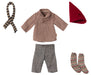 5014170301 Maileg Christmas Clothes Medium Mouse Boy