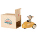 Maileg Mouse Car and Garage Yellow 01