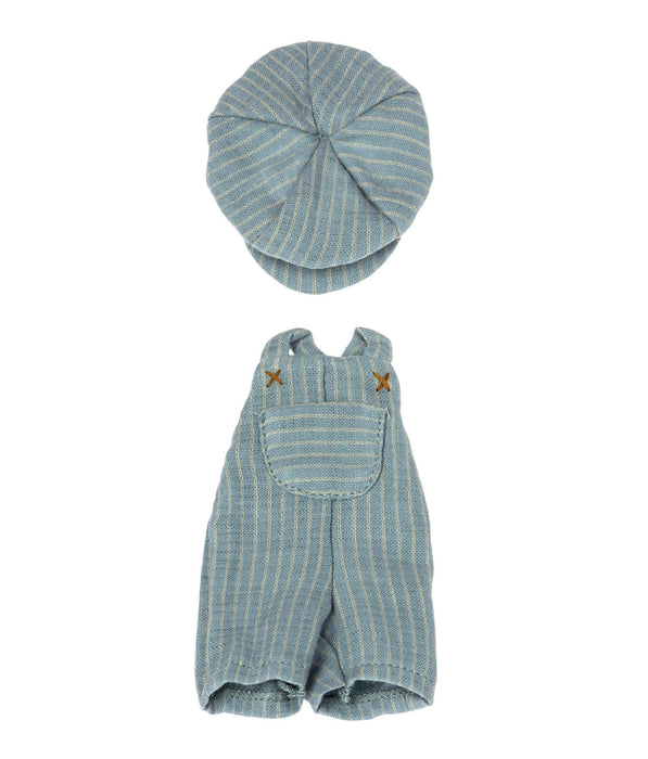 5016182800 Maileg Teddy Junior Overall and Cap