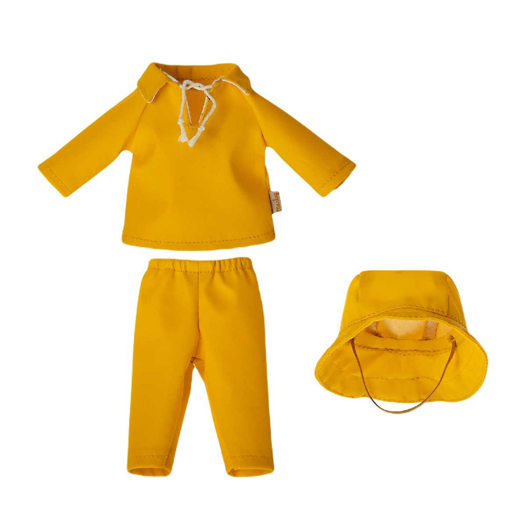 5016282000 Maileg Teddy Dad Rainwear and Hat