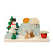70400 Graupner Candle Holder - Snowman with Rabbit