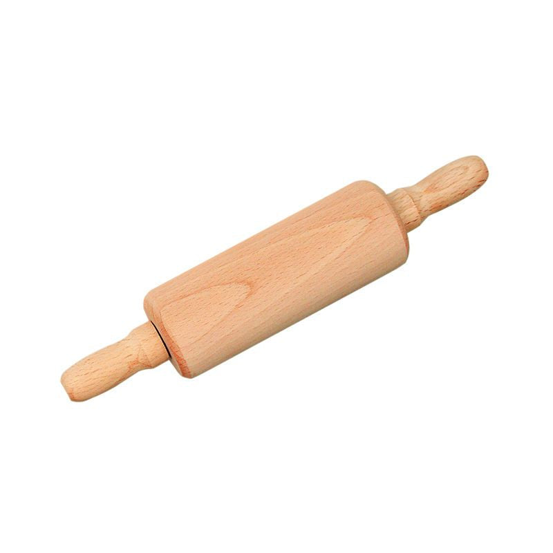 70430522 Gluckskafer Wooden Rolling Pin with Steel Axle 20cm