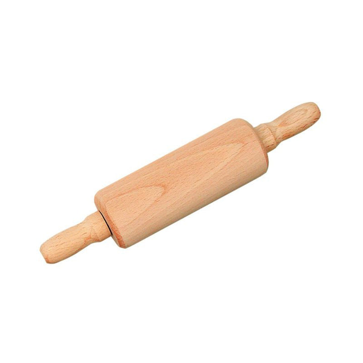 70430522 Gluckskafer Wooden Rolling Pin with Steel Axle 20cm