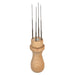 70440040 Gluckskafer Wooden Dry Felting Needle Holder tool - for 4 needles