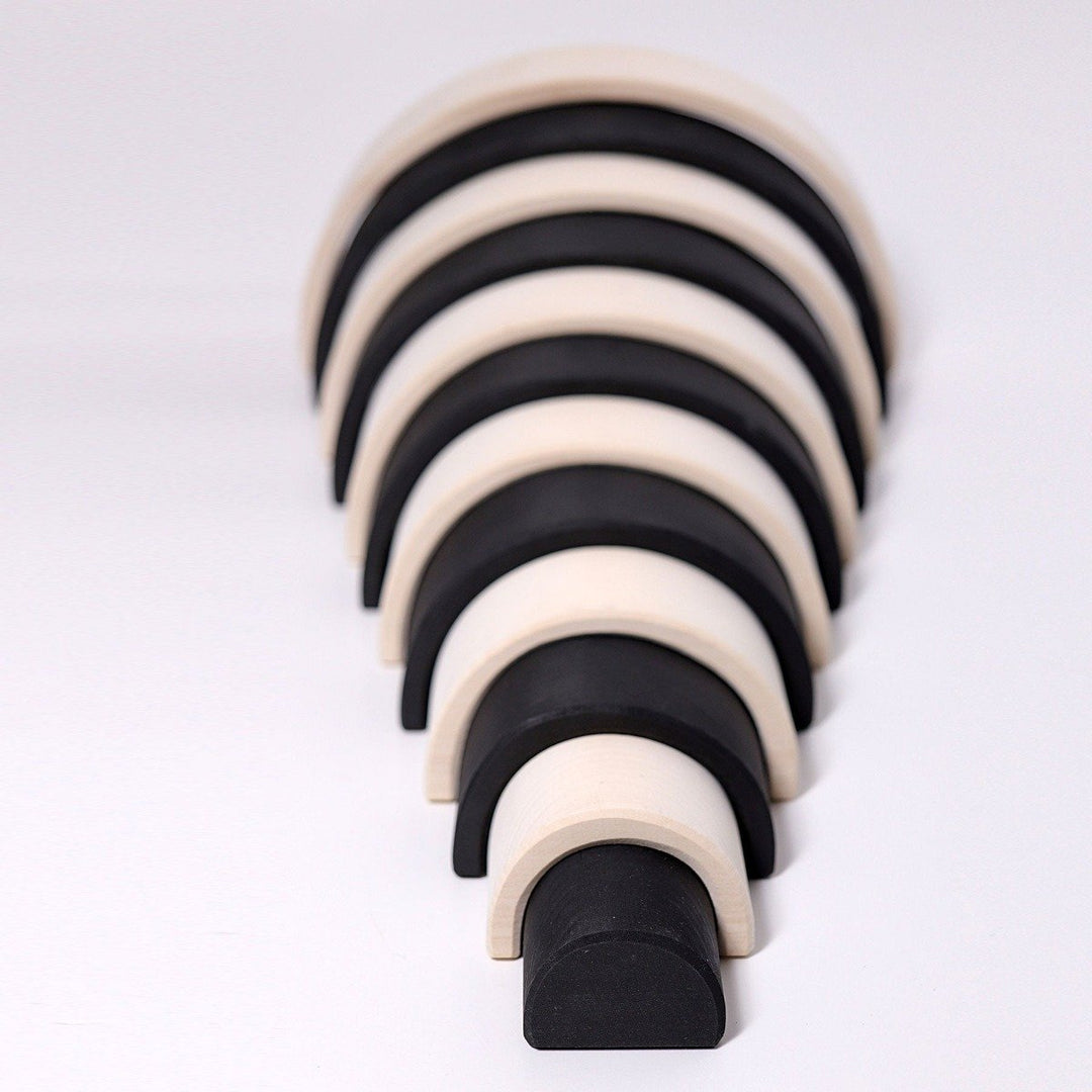 93050 Grimms Large Monochrome Tunnel 12 pieces