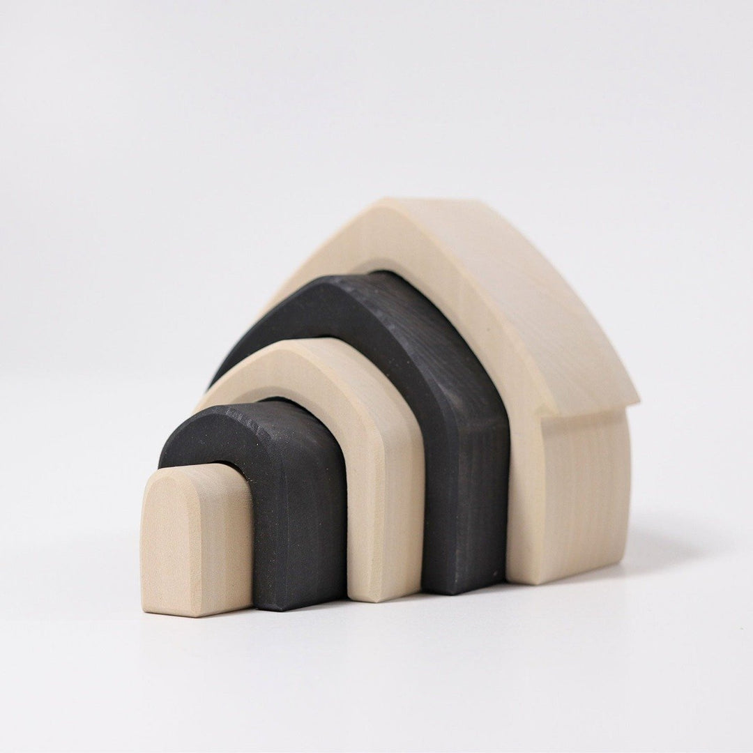 93070 Grimm's Monochrome Stacking House