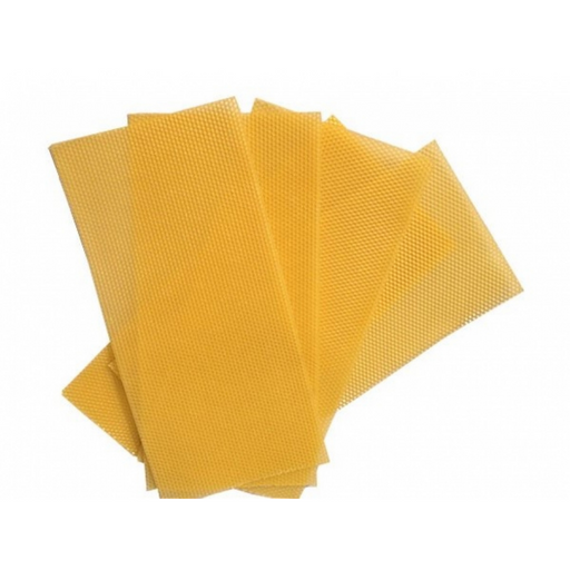 95112110 Australian Honeycomb Pure Beeswax Sheets 420x205mm Pack of 10