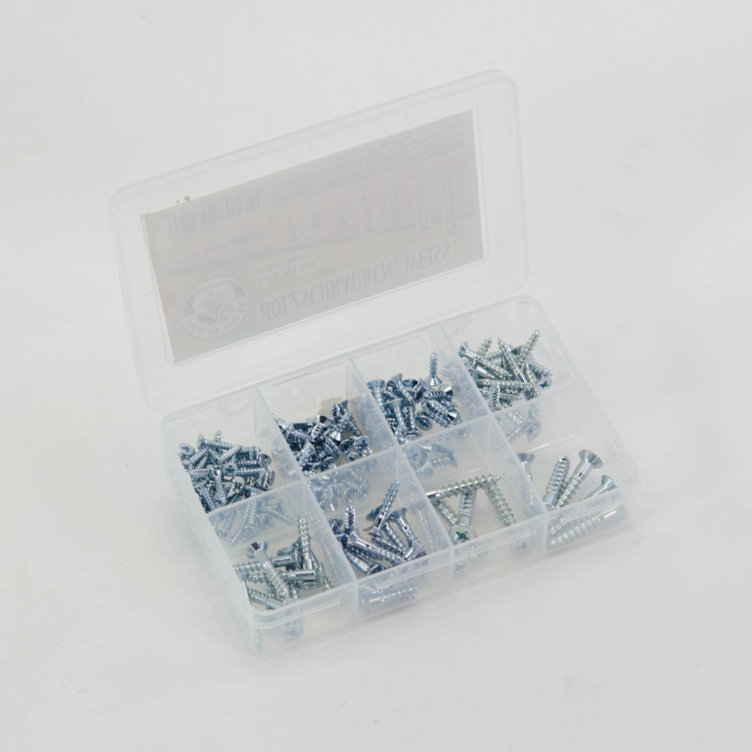 Kids at Work Wood Screws White Assorted