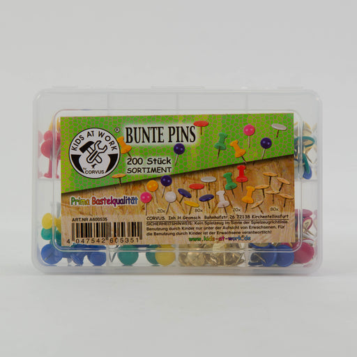 Kids at Work Pins Box Assorted