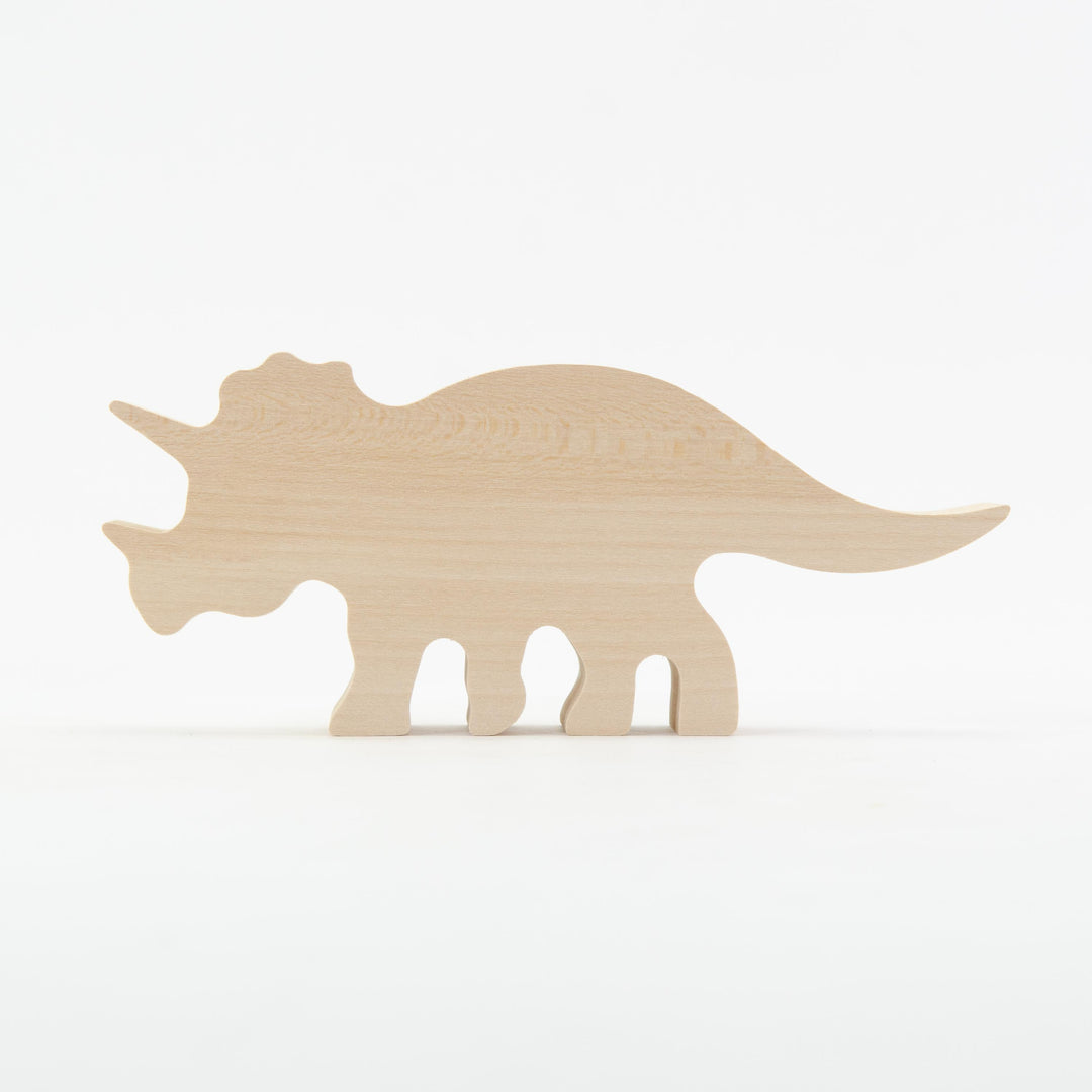Kids at work Wood Figure Triceratops