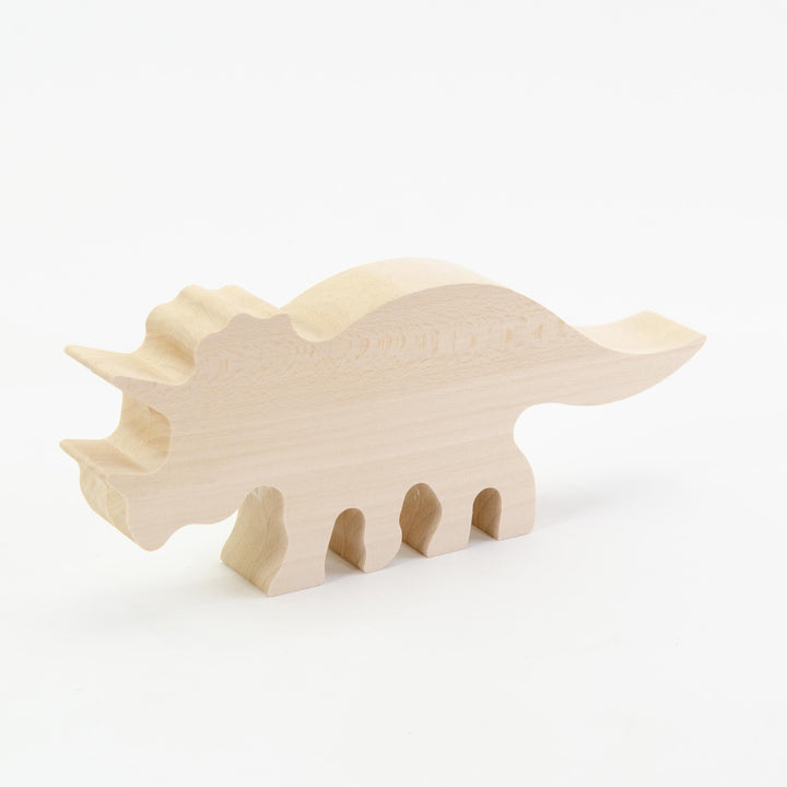 Kids at work Wood Figure Triceratops