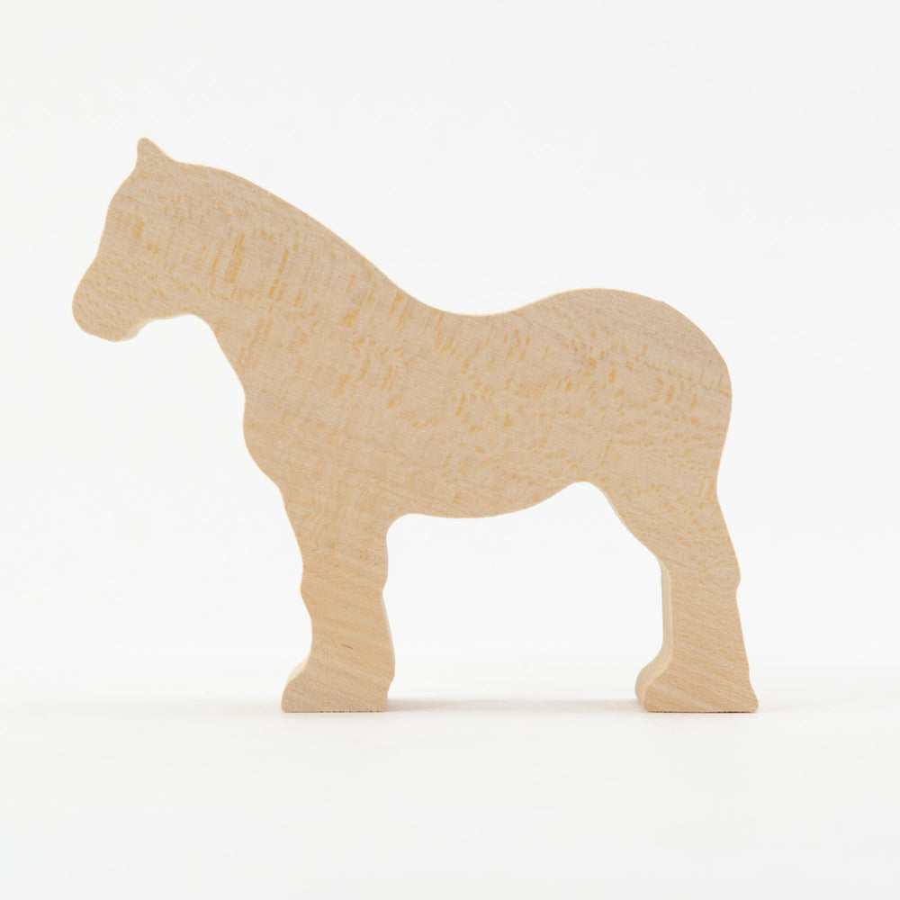 Kids at work Wood Figure Pony