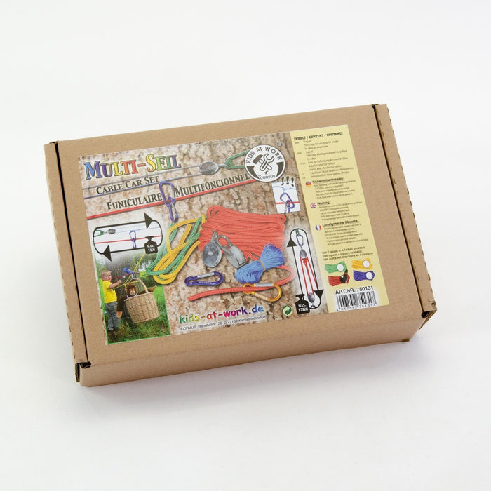 Kids at work Multifunctional Cable Railway 10m