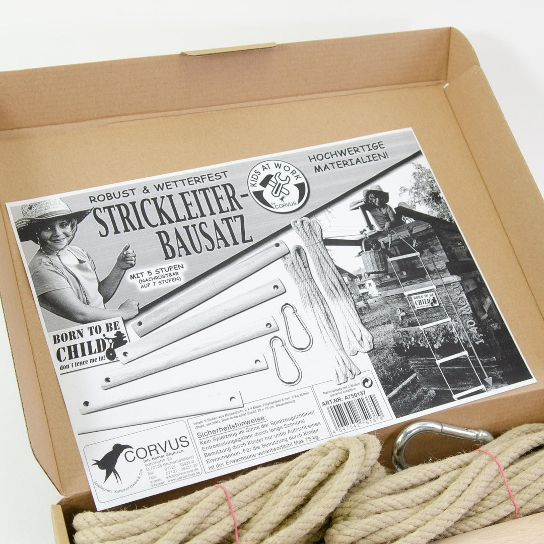Kids at work Rope Ladder Kit 5 Rungs