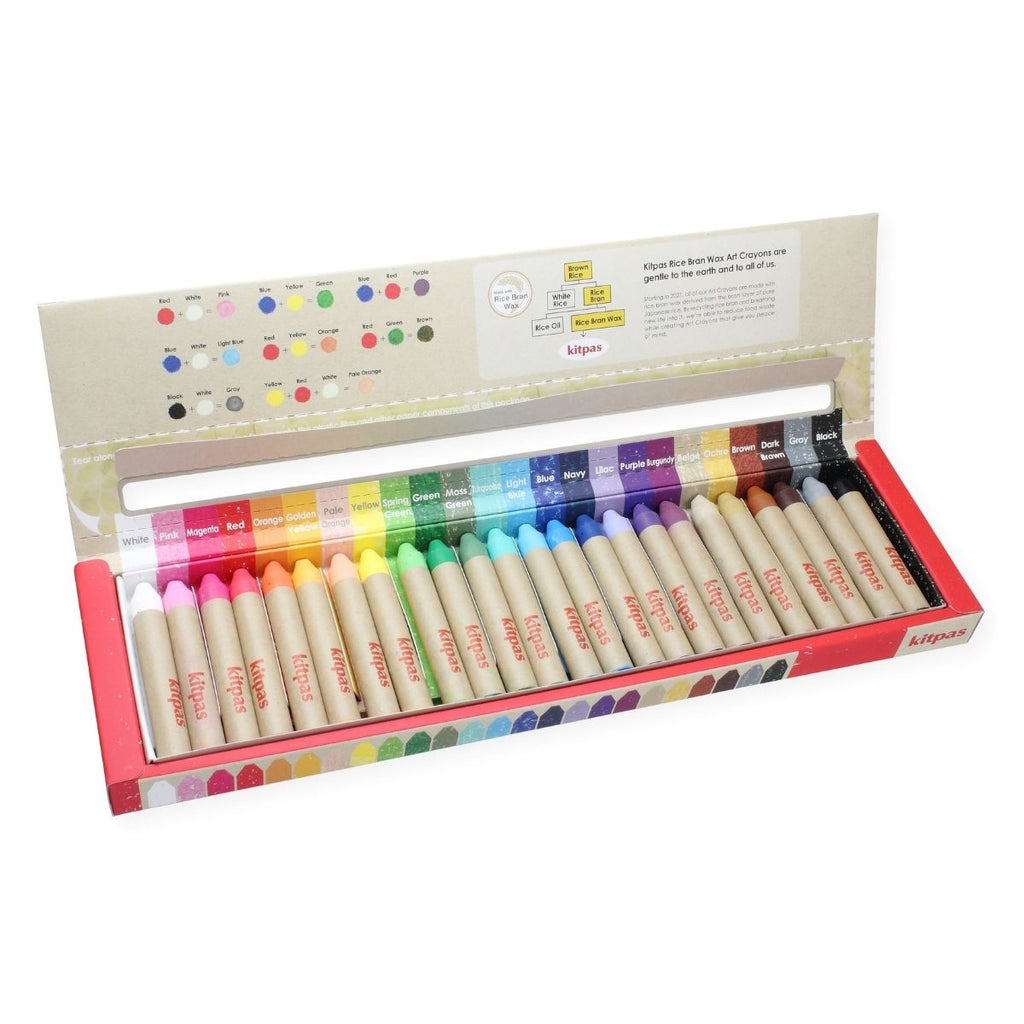 Kitpas Australia Art Crayons and Dustless Chalk — Oskar's Wooden Ark