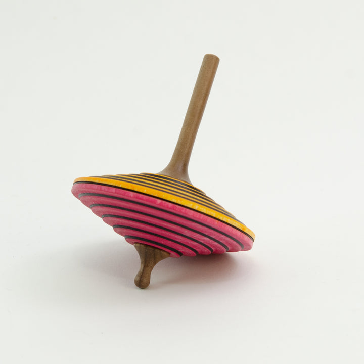 Wooden Spinning Top - Rod-Stemmed - Tukan