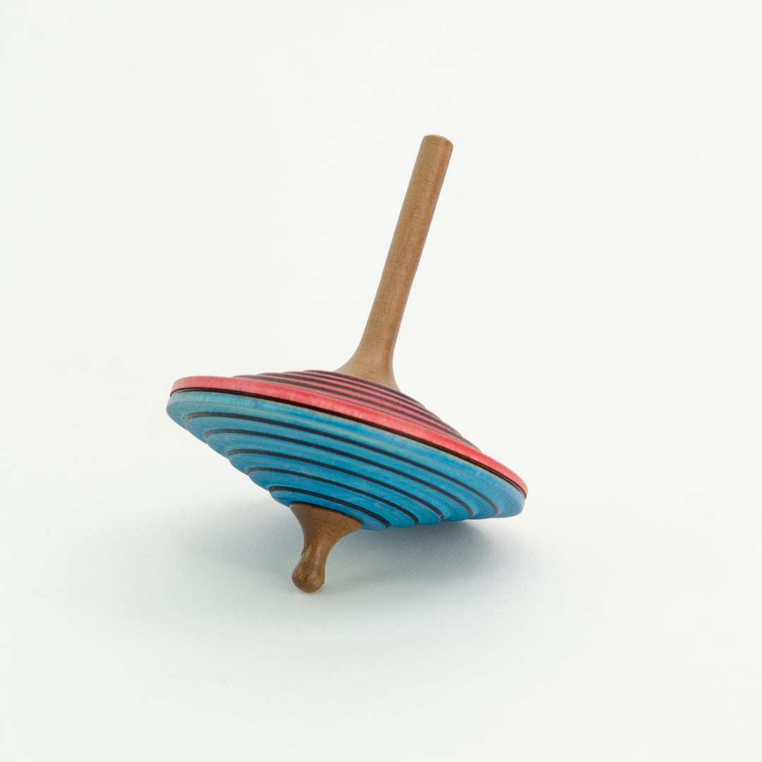 Wooden Spinning Top - Rod-Stemmed - Tukan
