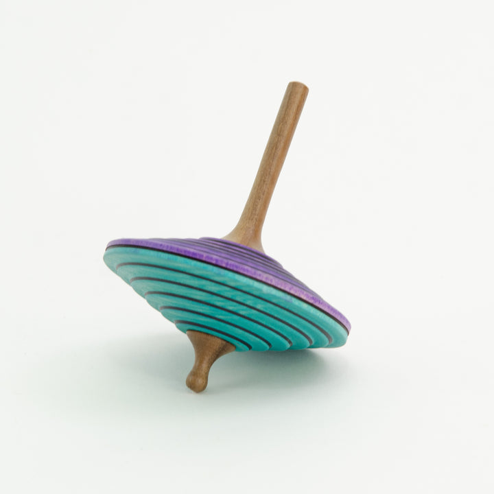 Wooden Spinning Top - Rod-Stemmed - Tukan