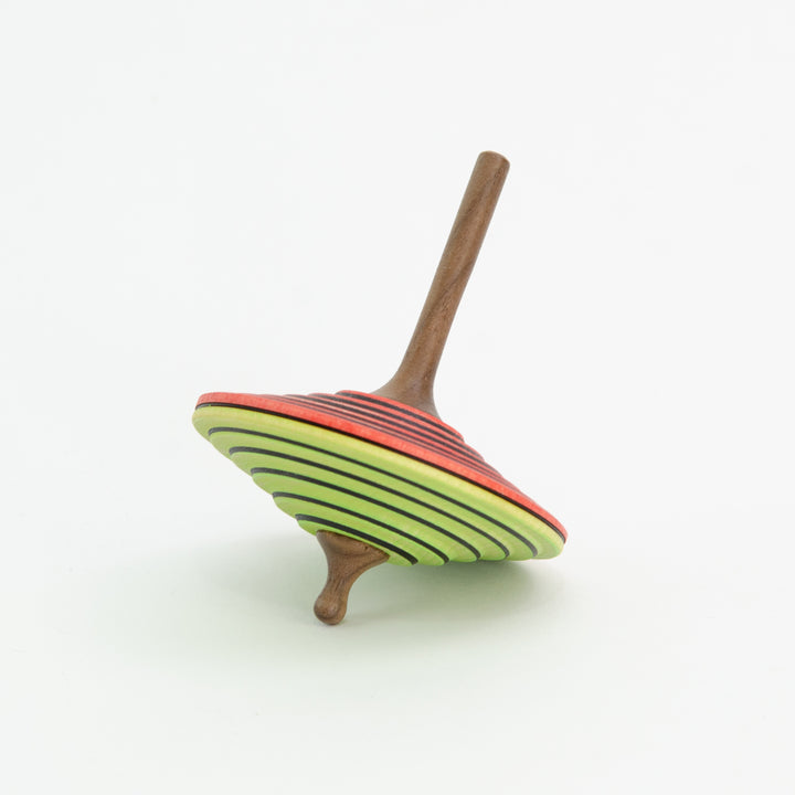 Wooden Spinning Top - Rod-Stemmed - Tukan