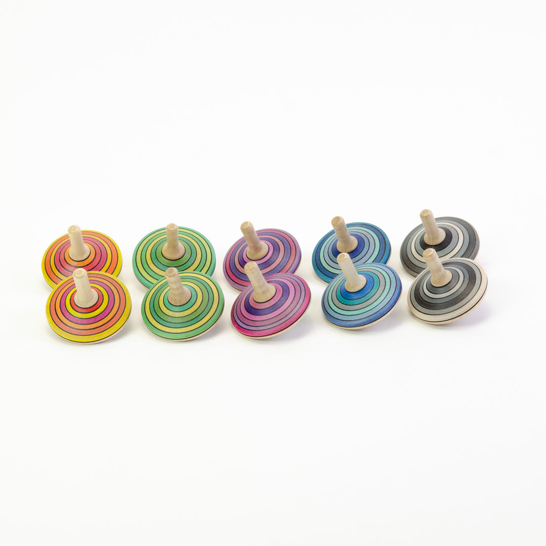 Wooden Spinning Top - Sprint