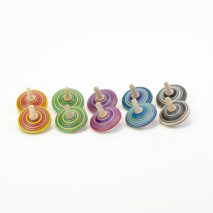 Wooden Spinning Top - Sprint