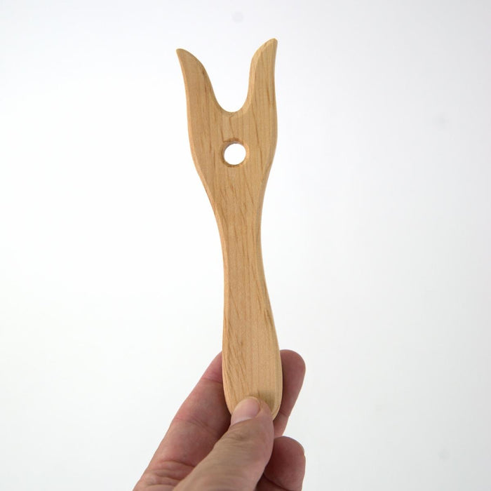Gluckskafer Wooden Lucet Braiding Fork for Viking Cords and Medieval R ...
