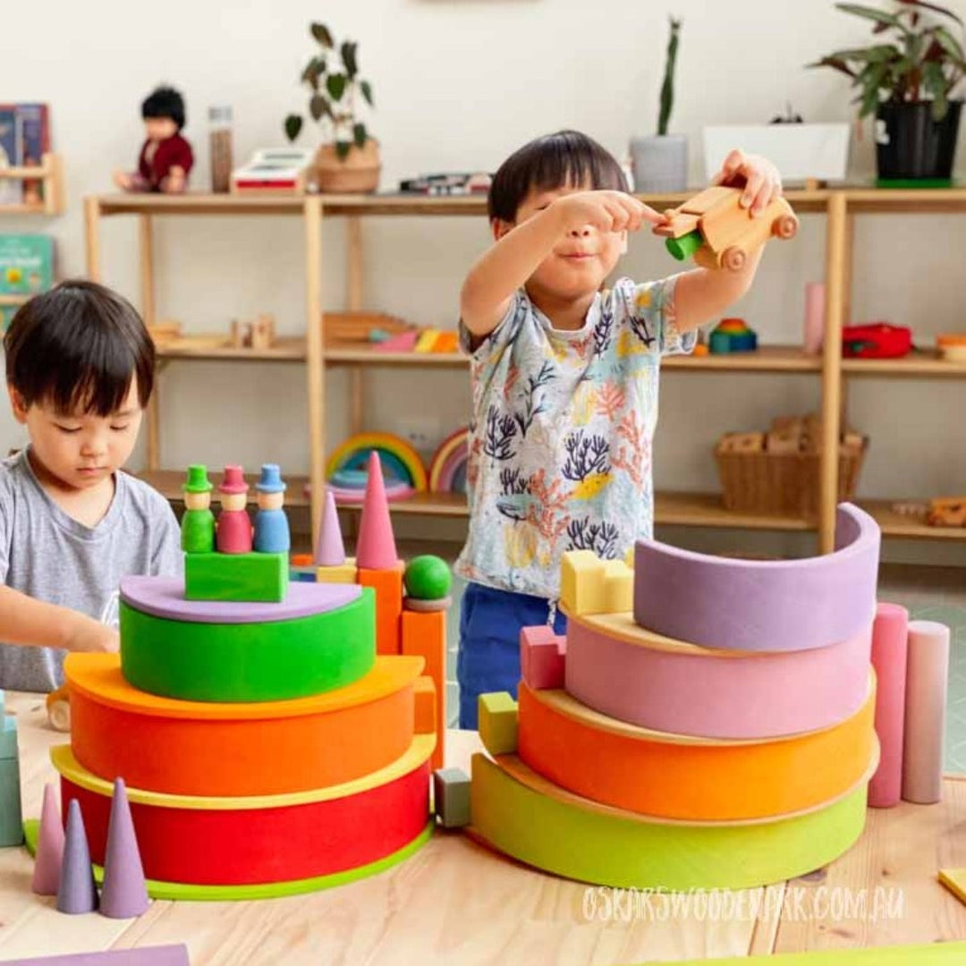 Building with Grimm's Pastel Range