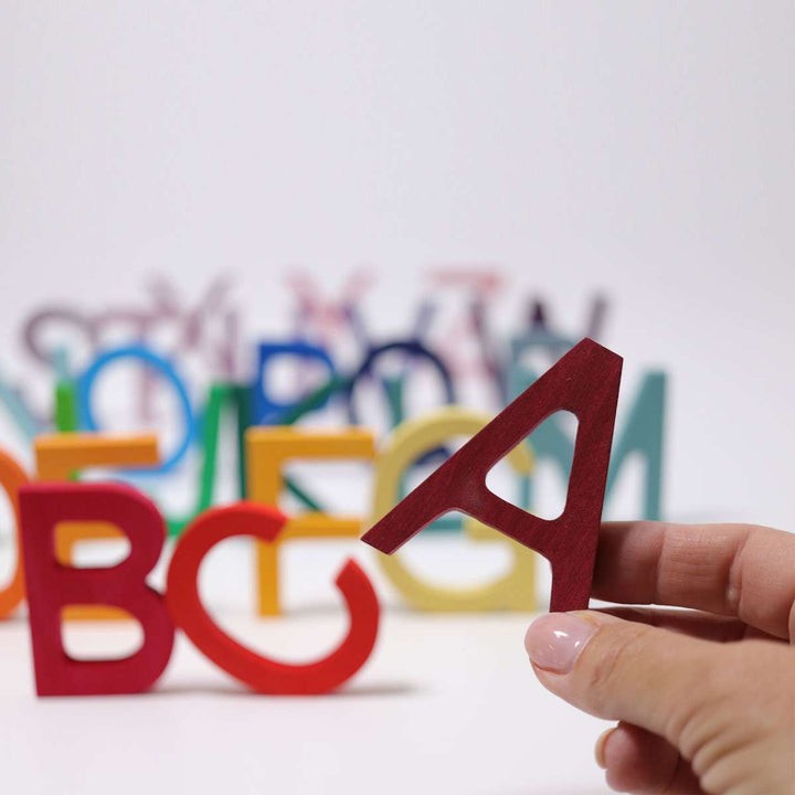 Grimm's School Font Alphabet Whole