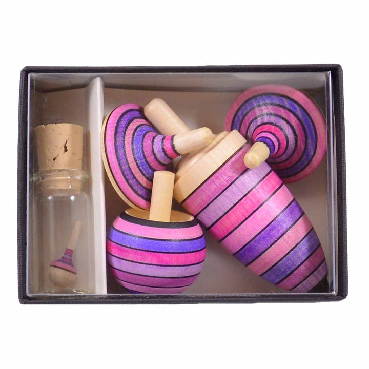 Mader Spinning Top Learning Set Purple Lavender
