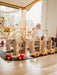  Just Blocks Wooden Blocks Big Pack 336 Pieces with Grimm's Vehicles, Waytoplay Roads, Clicques Peg Dolls and Grapat Nins