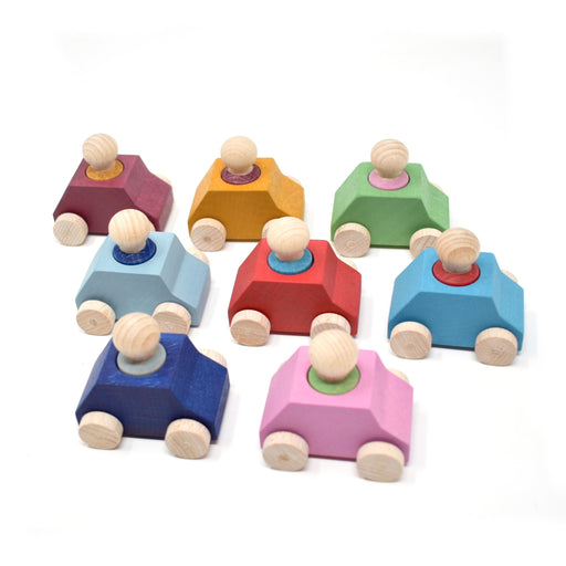 Lubulona Cars with figures 8 pack 