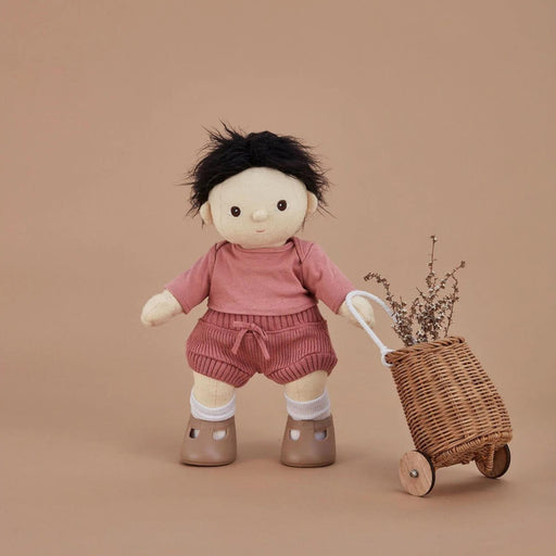 OEKBAS-LUG-NA-S Olli Ella Rattan Doll Luggy Natural - Retired Product