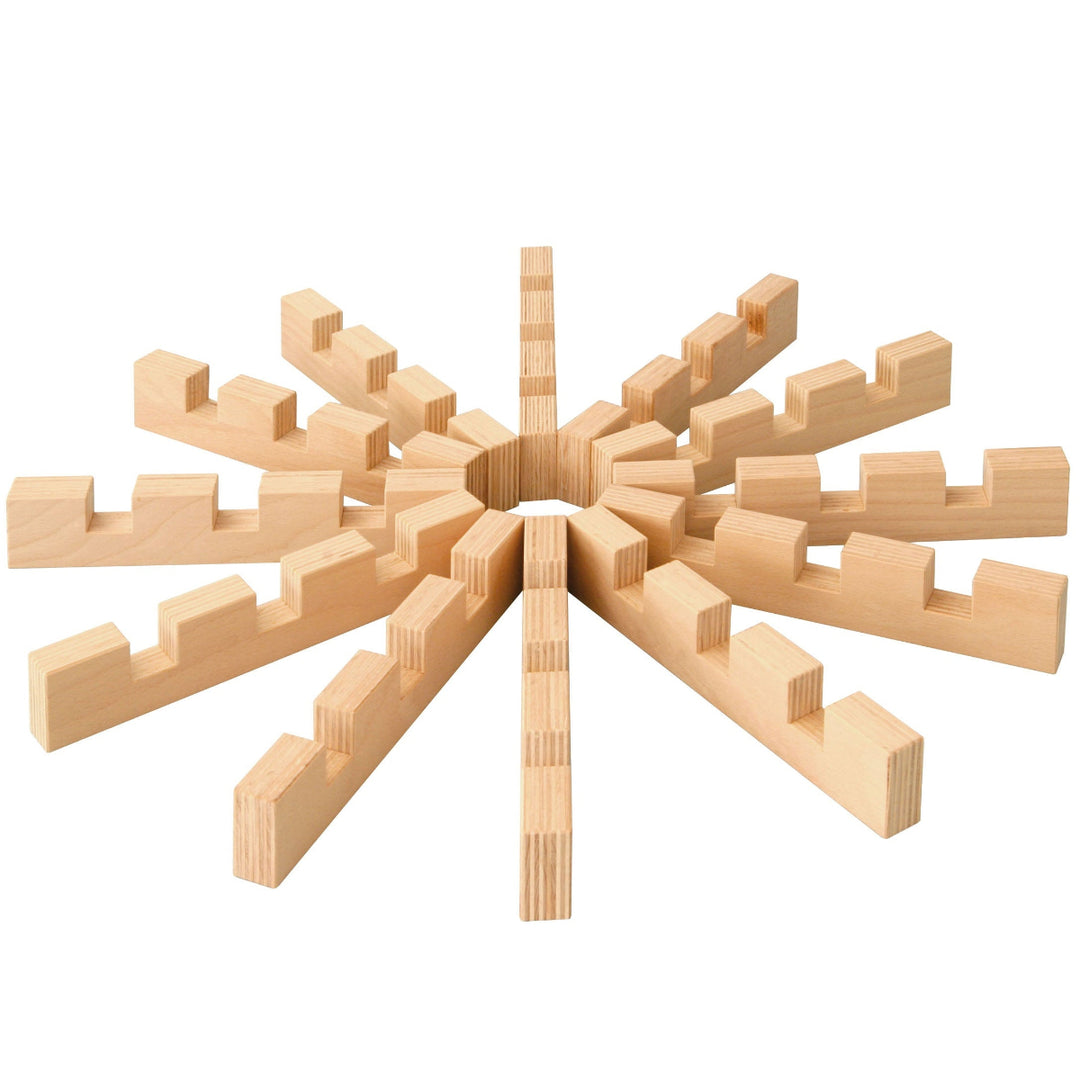 Regenbogenland Slats - Premium Interlocking Wooden Construction Set - Australia