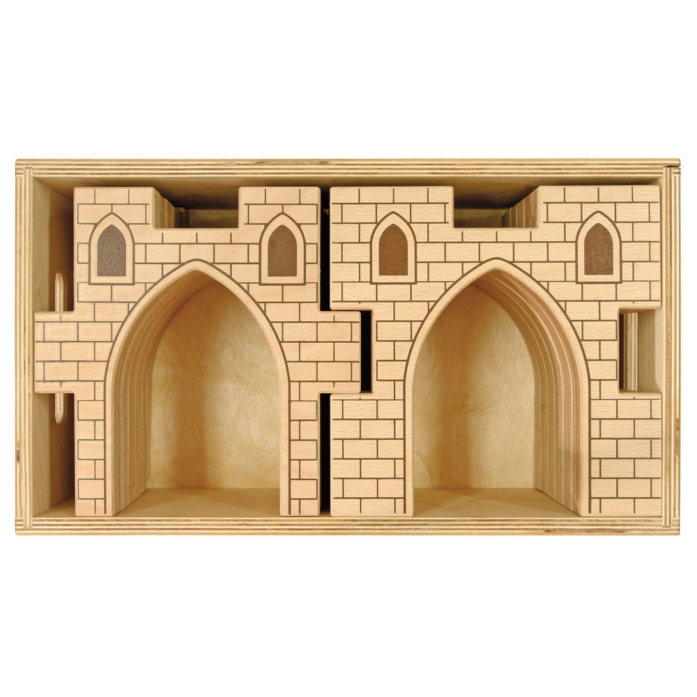 Regenbogenland Arcades - Premium Interlocking Wooden Construction Set - Australia