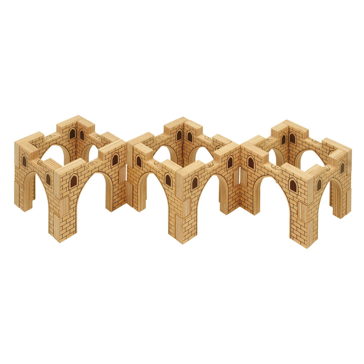 Regenbogenland Arcades - Premium Interlocking Wooden Construction Set - Australia